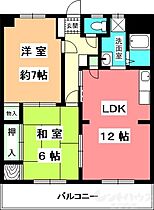 マンションTTM 306 ｜ 愛媛県松山市南江戸４丁目3-8（賃貸マンション2LDK・3階・53.00㎡） その2