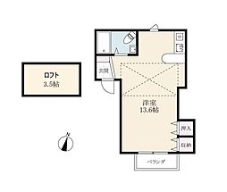 間取図画像 ワンルーム