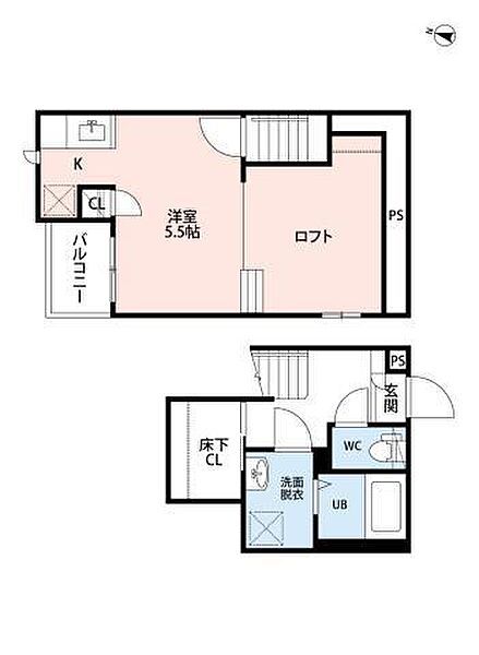 CB鳥栖グレーデ 102｜佐賀県鳥栖市原町(賃貸アパート1K・1階・22.93㎡)の写真 その2