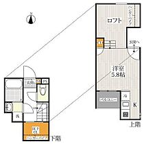 ＣＢ鳥栖エデン 203 ｜ 佐賀県鳥栖市大正町（賃貸アパート1K・2階・21.71㎡） その2