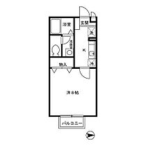 ヴェルメゾン A206 ｜ 佐賀県鳥栖市今泉町（賃貸アパート1K・2階・26.71㎡） その2