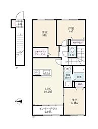 エターナルコート 3LDKの間取図画像