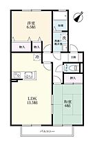 リヴェール三田川 203 ｜ 佐賀県神埼郡吉野ヶ里町立野（賃貸アパート2LDK・2階・59.58㎡） その2