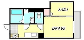 宮城県仙台市青葉区中江２丁目（賃貸アパート1DK・3階・22.60㎡） その1