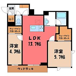 宇都宮駅 12.8万円