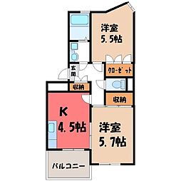 JR東北新幹線 宇都宮駅 バス10分 竹林十文字下車 徒歩11分