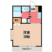 栃木県宇都宮市東峰町（賃貸アパート1K・1階・28.98㎡） その2