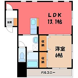 🉐敷金礼金0円！🉐東北本線 宇都宮駅 バス14分 松原交差点下車...