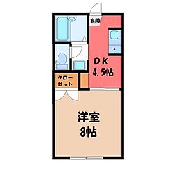 パークサイド厚木 D 1階/-