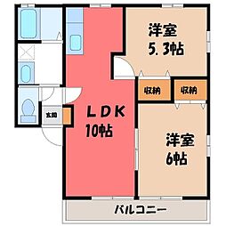 プランドールピアハイム B 2階