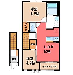 仮)壬生町II期新築アパート 2階