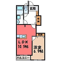 エクセラン・シャトー 1階/-