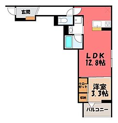 レジェンドワコー中央 2階