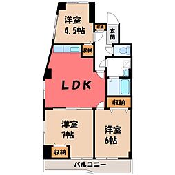 大曽ハイツ 2階