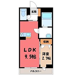 プラッツ 宇都宮 2階