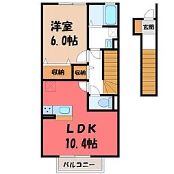 JR日光線 鹿沼駅 徒歩29分 2階/-