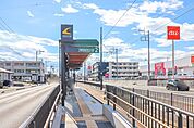 ゆいの杜東駅（上り） 677m