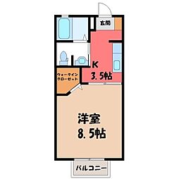 東武宇都宮線 東武宇都宮駅 徒歩16分 1階/-