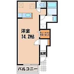 JR日光線 鹿沼駅 バス10分 西久保入口下車 徒歩7分