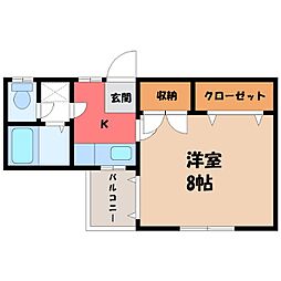 東武宇都宮線 東武宇都宮駅 徒歩15分 1階/-