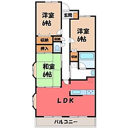 湘南新宿ライン宇須 宇都宮駅 徒歩31分