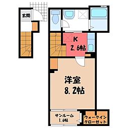 グレース メロウ C 2階/-
