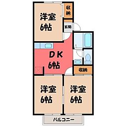 JR東北本線 宇都宮駅 バス23分 砥上団地下車 徒歩5分 1階/-