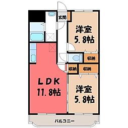 宇都宮芳賀ライトレール線 陽東3丁目駅 徒歩31分 1階/-