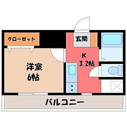 JR東北本線 宇都宮駅 徒歩8分 4階/-