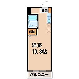 JR東北本線 宇都宮駅 バス13分 陽西通り十文字下車 徒歩1分 3階/-