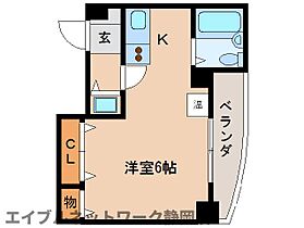 静岡県静岡市葵区八千代町（賃貸マンション1R・3階・20.00㎡） その2