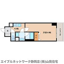 静岡県静岡市葵区鷹匠2丁目（賃貸マンション1K・3階・31.10㎡） その2