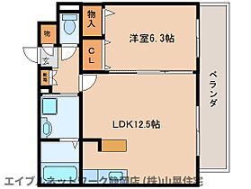 静岡県静岡市葵区大岩3丁目（賃貸マンション1LDK・3階・44.66㎡） その2