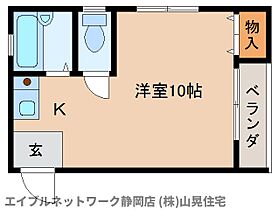 静岡県静岡市葵区川合2丁目（賃貸マンション1R・3階・22.00㎡） その2