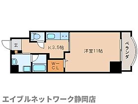 静岡県静岡市葵区西門町（賃貸マンション1K・3階・37.13㎡） その2