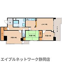 静岡県静岡市葵区鷹匠1丁目（賃貸マンション3LDK・7階・82.32㎡） その2