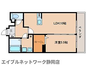 静岡県静岡市葵区古庄2丁目（賃貸マンション1LDK・3階・41.00㎡） その2