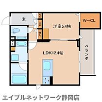 静岡県静岡市葵区東鷹匠町（賃貸マンション1LDK・1階・46.07㎡） その2