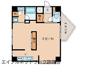 静岡県静岡市葵区日出町（賃貸マンション1R・9階・44.80㎡） その2