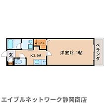 静岡県静岡市駿河区中田1丁目（賃貸マンション1K・1階・36.72㎡） その2