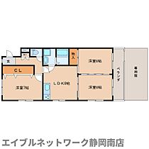 静岡県静岡市駿河区宮竹1丁目（賃貸マンション3LDK・1階・63.55㎡） その2