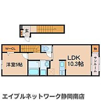 静岡県焼津市三ケ名（賃貸アパート1LDK・2階・44.28㎡） その2