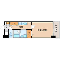 静岡県静岡市駿河区東静岡2丁目（賃貸マンション1K・6階・30.16㎡） その2