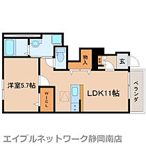 静岡県焼津市塩津（賃貸マンション1LDK・1階・43.23㎡） その2