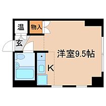 静岡県静岡市駿河区稲川1丁目（賃貸マンション1R・5階・24.80㎡） その2