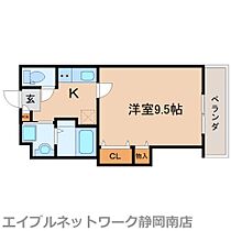 静岡県静岡市駿河区大谷（賃貸マンション1K・3階・30.31㎡） その2