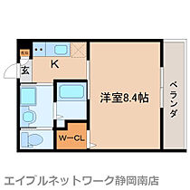 静岡県静岡市駿河区大谷（賃貸マンション1K・1階・28.00㎡） その2