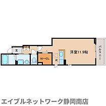 静岡県静岡市駿河区中田4丁目（賃貸アパート1R・1階・32.94㎡） その2