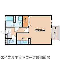 静岡県藤枝市下青島（賃貸アパート1R・2階・33.39㎡） その2