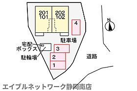 静岡県静岡市駿河区池田（賃貸アパート1LDK・1階・39.17㎡） その16